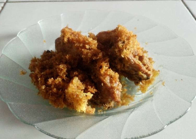Ayam serundeng simpel