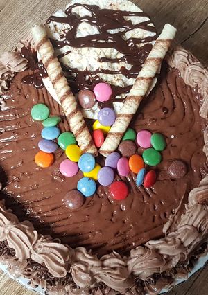 صورة لوصفة تورتة شوكولاته 🎂🎂🎂
