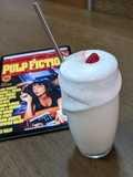 "Pulp Fiction" (Milkshake vegano/ Frapê de coco vegano)
