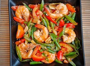 Foto resep Tumis Udang Buncis