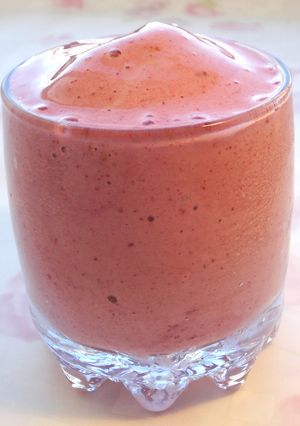 A picture of Strawberry Banana Smoothie.