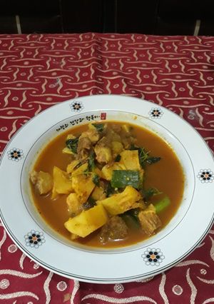 Foto resep Pindang daging Palembang campur nanas