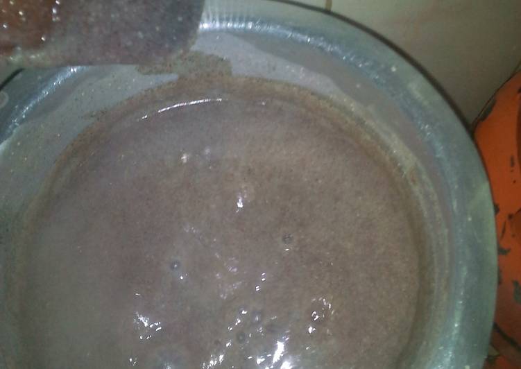 Brown porridge