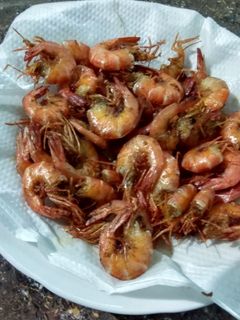 Foto resep Udang goreng simpel