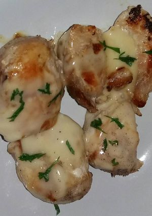 Foto resep Grilled cheesy chicken fillet