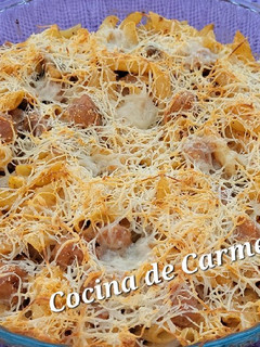 Una foto de Macarrones del huerto y la granja