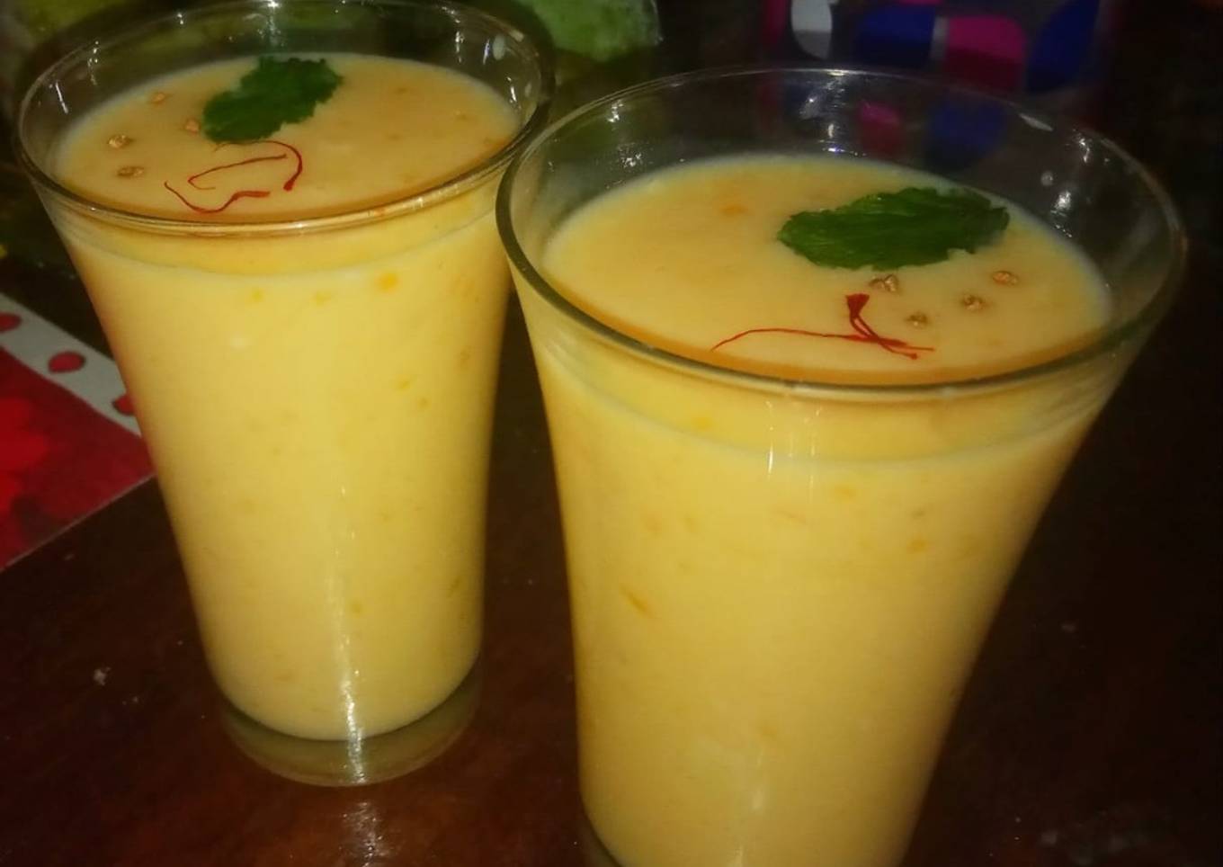 Kesar Mint Mango Shake