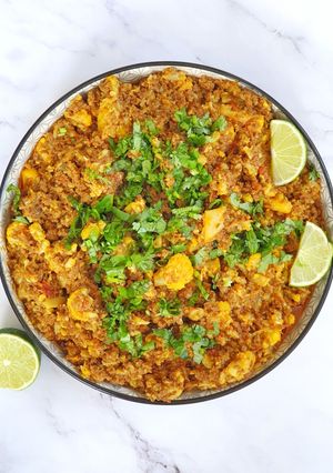 A picture of Gobhi keema.