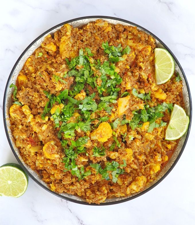 A picture of Gobhi keema.