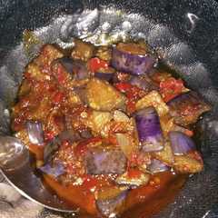 A picture of Tumis terong sambel terasi.