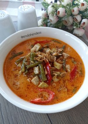Foto resep Lodeh Tempe Tahu Kacang Panjang💛
