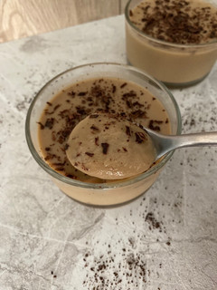 Una foto de Natillas de café