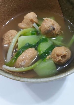 Hình của món Canh bí chả cua.