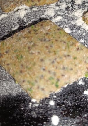 Una foto de Cracker chía y verdeo