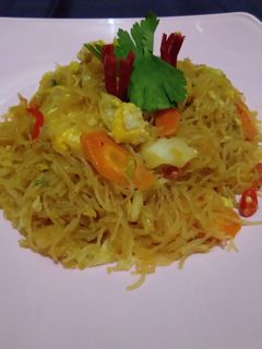 Foto resep Bihun goreng+telur orak arik