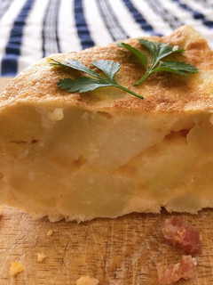 Una foto de Tortilla de patatas hervidas
