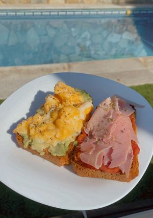 Una foto de Tostadas integrales