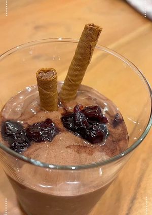 Φωτογραφία της συνταγής Παγωτό black forest χωρίς ζάχαρη ✨ 250kcal 🥁