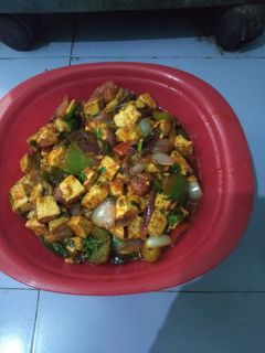पनीर ‌‌‌चिली (paneer chilli recipe in Hindi) रेसिपी मुख्य फोटो