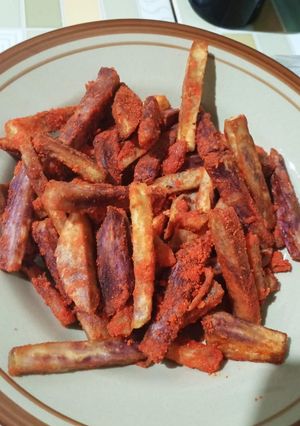 Foto resep Tela Tela Ubi Ungu Balado