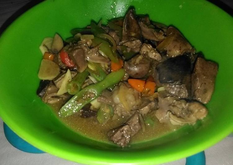 Bumbu meracik Oseng ati ampela buncis, Bikin Ngiler