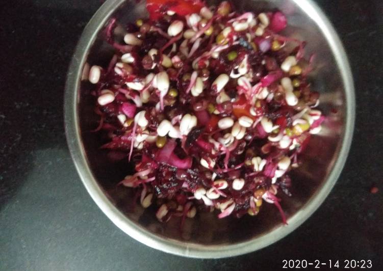 Recipe of Speedy Salad of beetroot, tomato