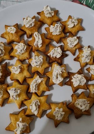 Une photo de Sablés Parmesan Moutarde