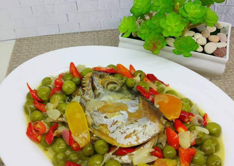 Tumis Tekokak Kepala Ikan Asin