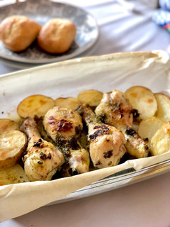Foto principal de Muslos de pollo al pesto
