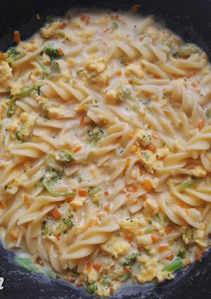 Foto resep Mac & eggvegetables