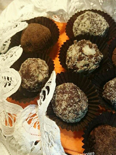 Una foto de Trufas de chocolate