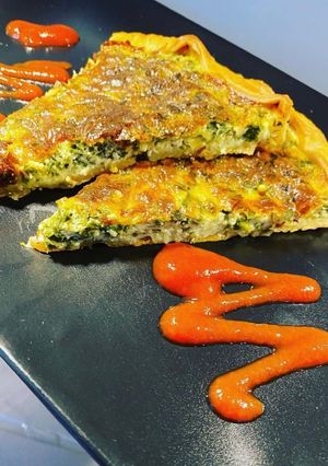 Une photo de Quiche aux persils