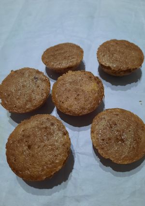 Una foto de Tortitas marmoladas de cacao para la vianda