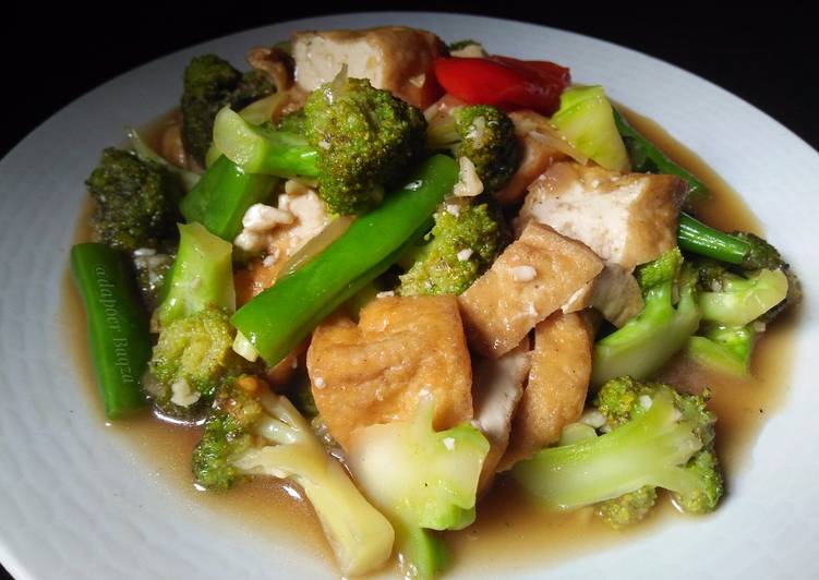 Cara Menyiapkan Tumis Brokoli Tahu Teriyaki Lezat