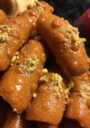 صورة لوصفة اصابع زينب (بلح الشام)