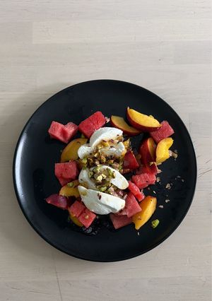 Zdjęcie przepisu Sałatka z burrata.