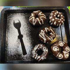 A picture of Chocolatey Donuts.