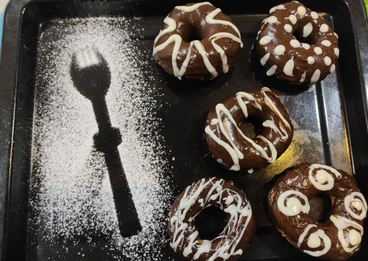 Recipe of Favorite Chocolatey Donuts
