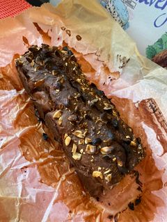 Une photo de Banane bread au chocolat