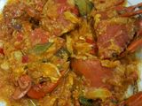Kepiting Saos Padang Pedas