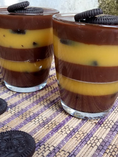 Foto resep Puding cokelat jeruk
