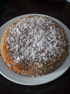 Una foto de Budín de manzana Saludable