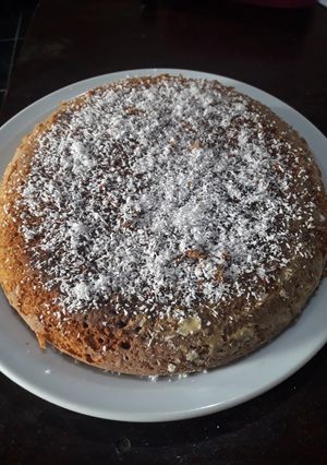 Una foto de Budín de manzana Saludable
