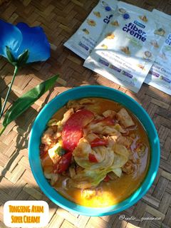 Foto resep Tongseng Ayam Super Creamy (Fiber Creme)