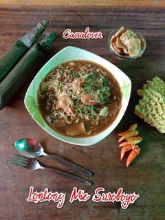 Foto resep Lontong Mie Suroboyo