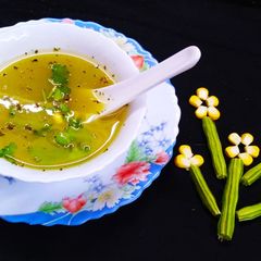 Drumstick Corn Soup A picture of Drumstick Corn Soup.