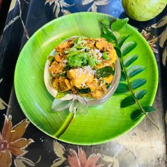 Red Guava Sabji, Jain recipe,No more spices,and quick recipe,Lunch or Dinner A picture of Red Guava Sabji, Jain recipe,No more spices,and quick recipe,Lunch or Dinner.