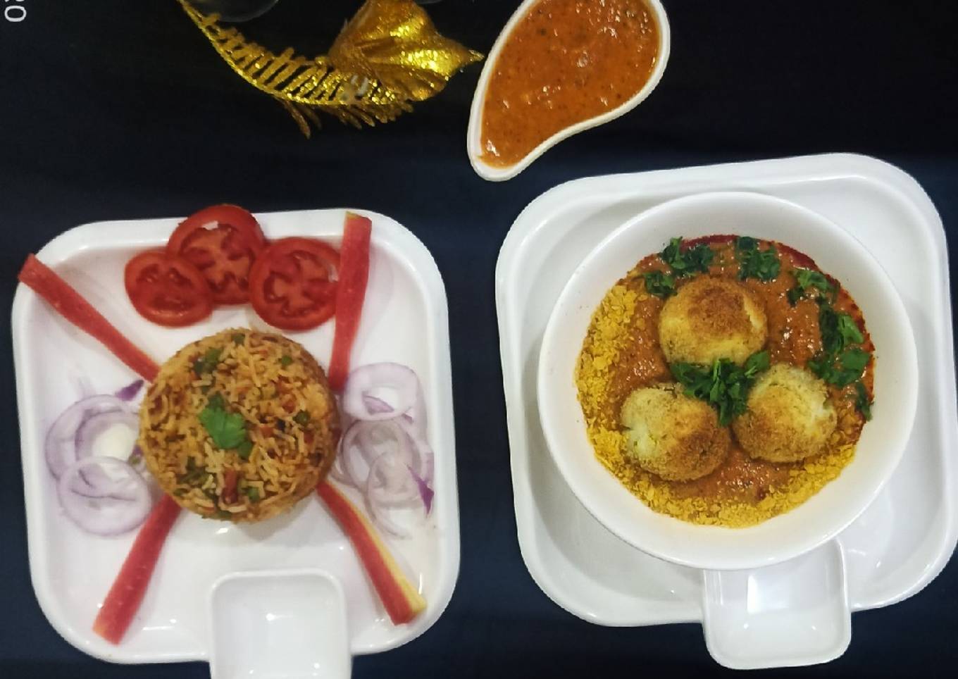 Cheesy Stuffed panner kofta