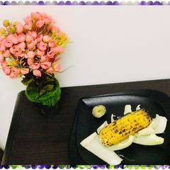 A picture of Roasted American Sweet corn.