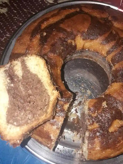 صورة لوصفة كيكة بالشوكولاتة